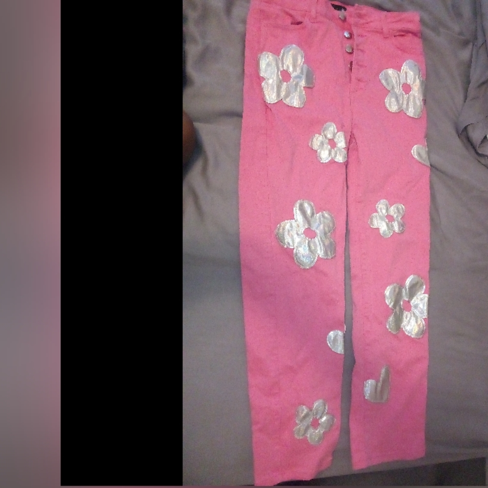 Dolls kill flower pants